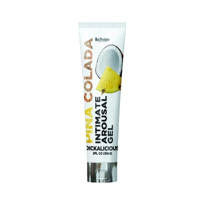 Dickalicious Penis Arousal Gel 2 oz Pina Colada | cutebutkinky.com
