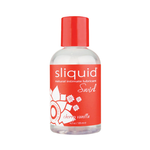 Sliquid Swirl Cherry Vanilla Flavored Lubricant 4.2oz | cutebutkinky.com