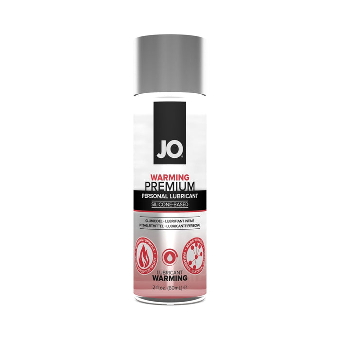 Jo Premium Warming Silicone Lubricant 2 oz | cutebutkinky.com
