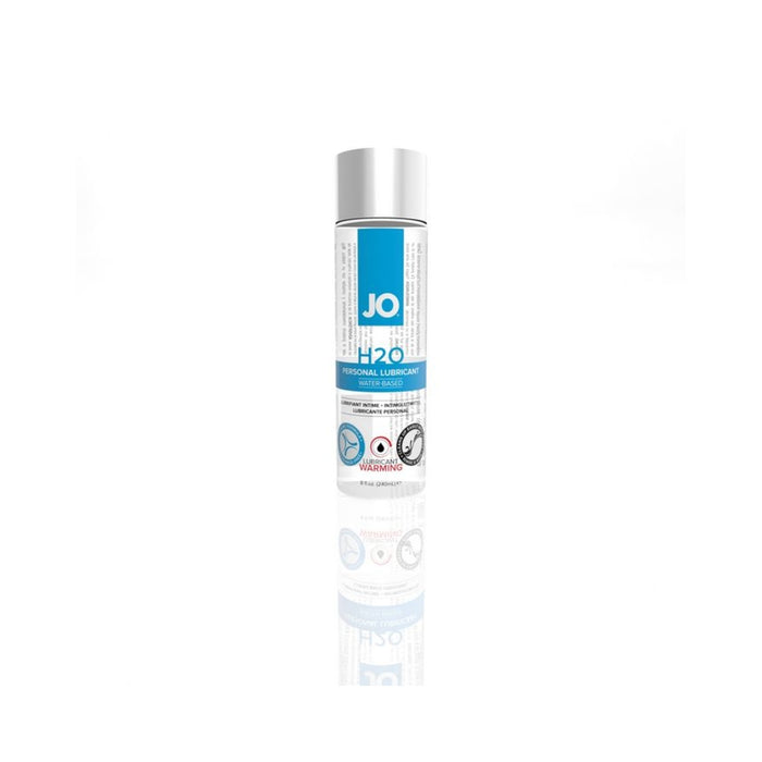Jo H2O Warming Water Based Lubricant 8 oz | cutebutkinky.com