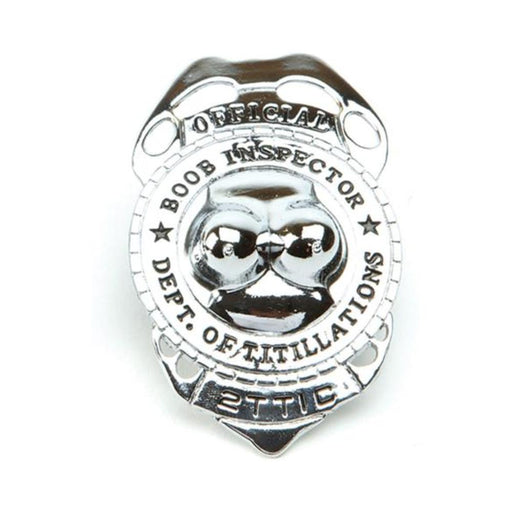 Official Boob Inspector Badge | cutebutkinky.com