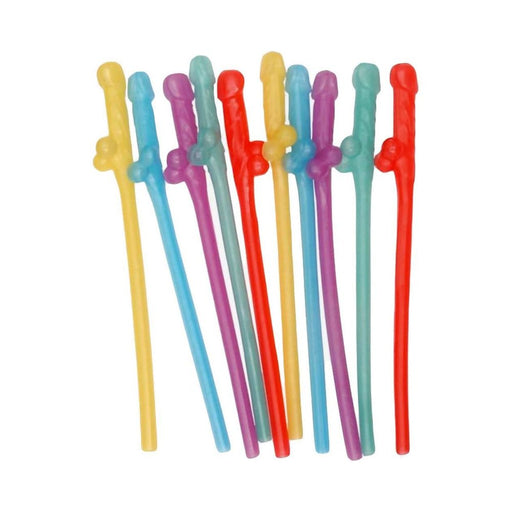 Party Pecker Sipping Straws (assorted) | cutebutkinky.com