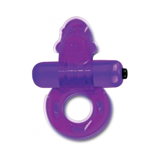 Purrrfect Pet Cock Ring Tickle Me Dolphin Purple | cutebutkinky.com