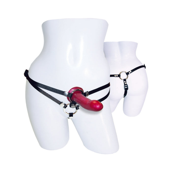 Menage A Trois Double Penetration Harness & Dildo Set | cutebutkinky.com