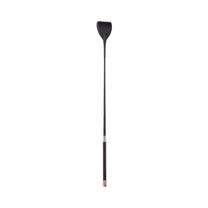 Black Leather Riding Crop | cutebutkinky.com