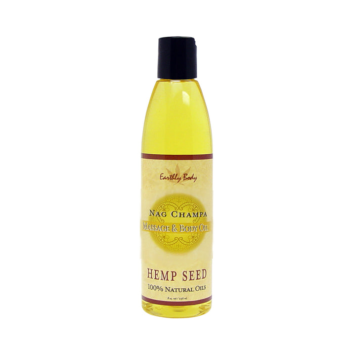 Massage and Body Oil Nag Champa 8oz | cutebutkinky.com