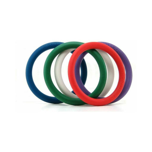 Spartacus Nitrile Cock Rings 5 Pack 1.5 inches | cutebutkinky.com