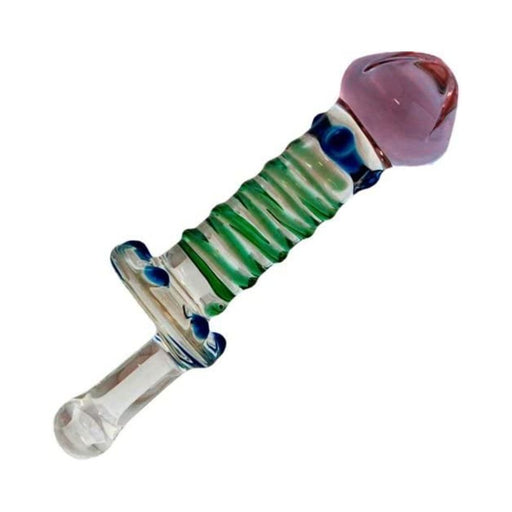 Glass Gem Dildo (turquoise) | cutebutkinky.com