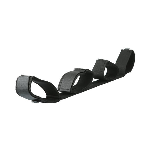 Bondage Bar with Neoprene Velcro Cuffs 24 inches Black | cutebutkinky.com