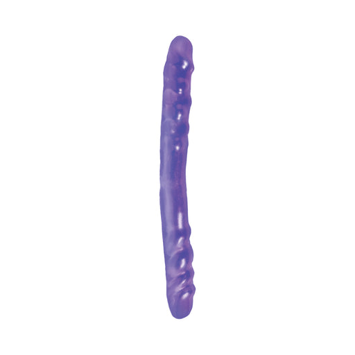 Basix Rubber Works 16 inches Double Dong Purple | cutebutkinky.com