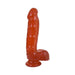 Jelly Jewels Cock And Balls With Suction Cup 8 Inch | cutebutkinky.com