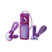 Fetish Fantasy Vibrating Nipple Pumps Purple | cutebutkinky.com