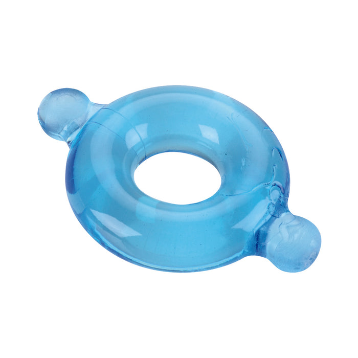 Elastomer Cock Ring (blk,blu,clr/3) | cutebutkinky.com