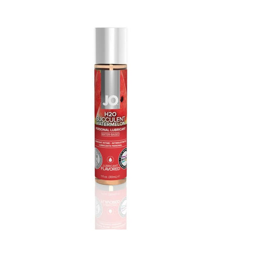 System JO H2O Flavored Lubricant Watermelon 1oz | cutebutkinky.com