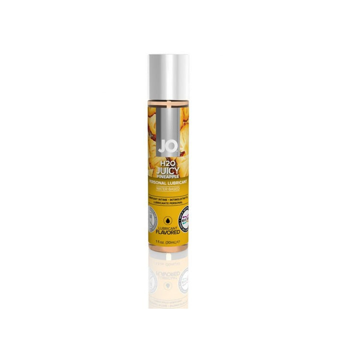 System JO H2O Flavored Lubricant Pineapple 1oz | cutebutkinky.com