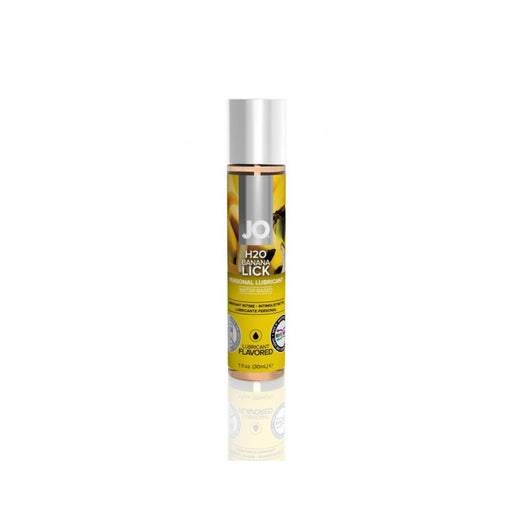 System JO Flavored Lubricant Banana Lick 1oz | cutebutkinky.com