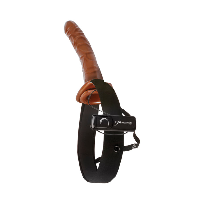 10 inches Vibrating Hollow Strap On | cutebutkinky.com