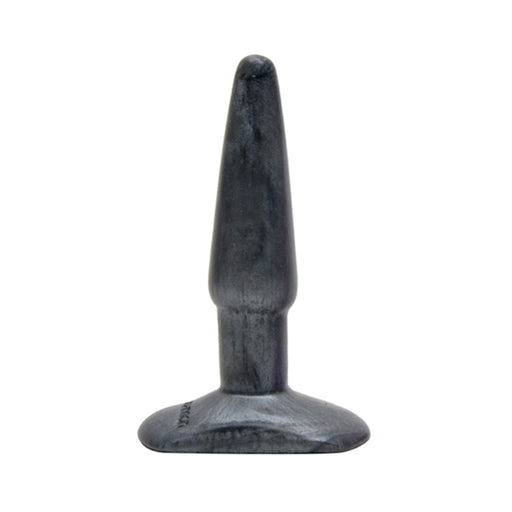 Platinum Premium Silicone The Lil End Charcoal Plug | cutebutkinky.com