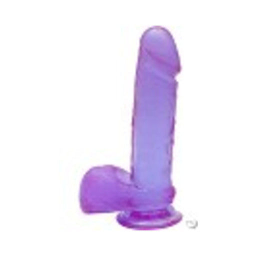 Crystal Jellies Ballsy Cock 8in | cutebutkinky.com