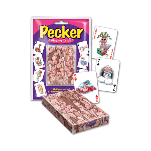 Pecker Playing Cards | cutebutkinky.com