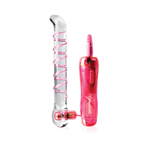 Icicles No 4 Glass Massager Clear | cutebutkinky.com