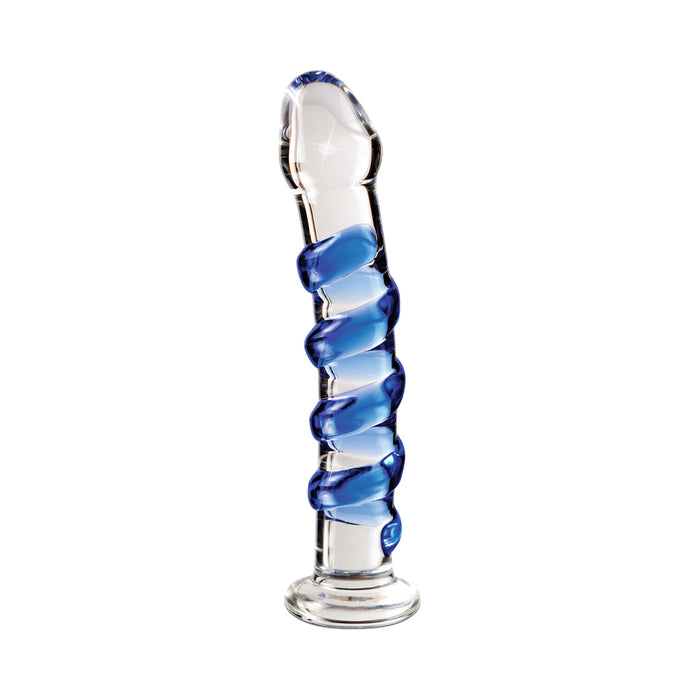 Icicles No 5 Glass Dong 7 Inches Clear | cutebutkinky.com
