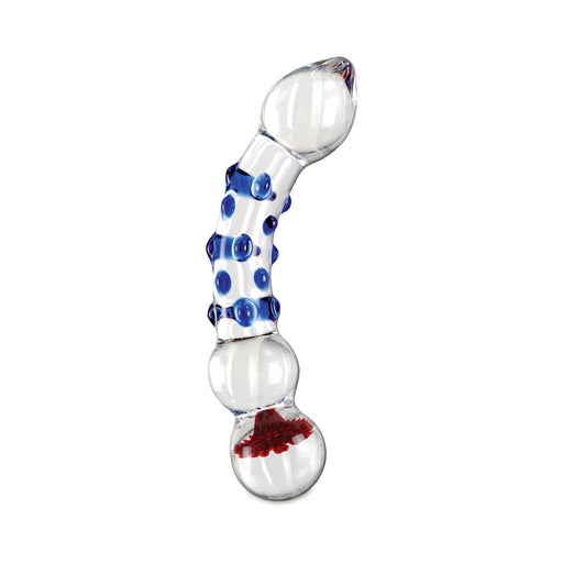 Icicles No. 18 Hand Blown Glass Massager | cutebutkinky.com