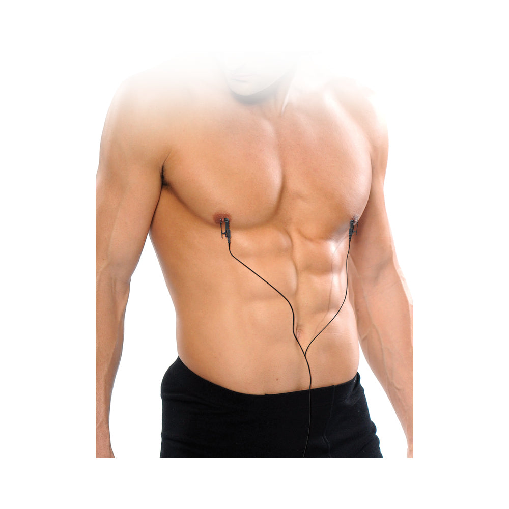 Fetish Fantasy Shock Therapy Nipple Clamps | cutebutkinky.com