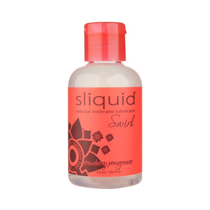 Sliquid Swirl Lubricant Strawberry Pomegranate  4.2oz | cutebutkinky.com