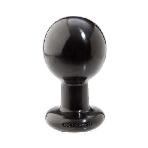 Ball Shape Anal Plug Large Black | cutebutkinky.com