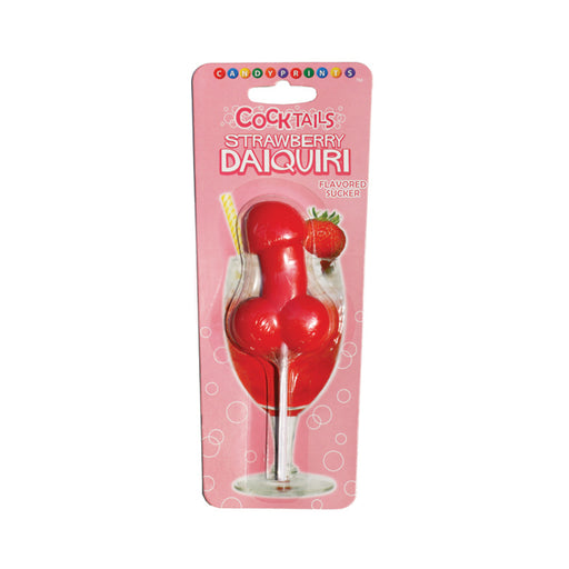 Strawberry Daquiri Cocktail Sucker | cutebutkinky.com