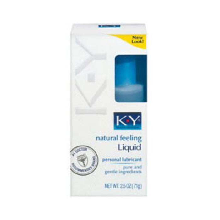 K-y Natural Feeling Liquid 2.5oz | cutebutkinky.com