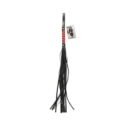 Red & Black Stripe Flogger | cutebutkinky.com