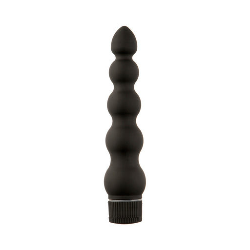 Black Magic 7 inches Ribbed Vibrator | cutebutkinky.com