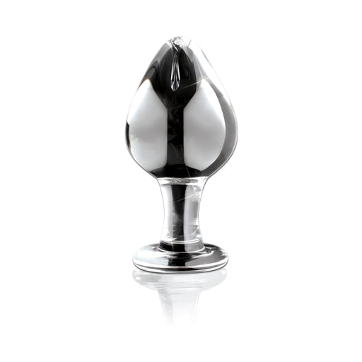 Icicles No 25 Glass Anal Plug Clear | cutebutkinky.com