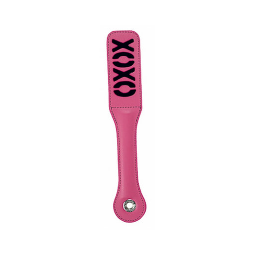 Sex And Mischief XOXO Paddle Pink 12 Inches | cutebutkinky.com