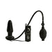 Deluxe Wonder Plug Inflatable Vibrating Black | cutebutkinky.com