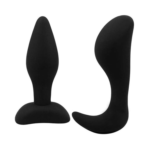 Dom. Sub. Coll. Silicone Butt Plugs- Blk | cutebutkinky.com