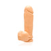 Thick Cock Balls 9 Inches Suction Cup Beige Dildo | cutebutkinky.com