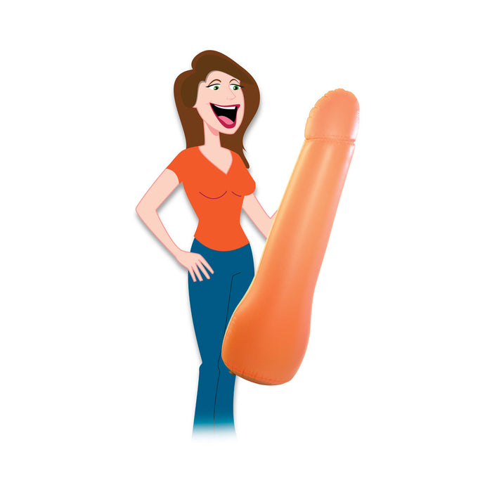 Bachelorette Party Favors Captain Pecker Inflatable Party Pecker | cutebutkinky.com