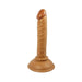 Latin American Mini Whopper 5 inches Straight Dong Brown | cutebutkinky.com