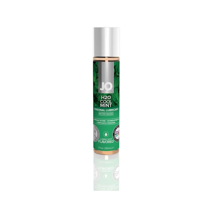 System JO H2O Flavored Lubricant Cool Mint 1oz | cutebutkinky.com