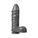 American Bombshell Ballistic Gray Dildo | cutebutkinky.com