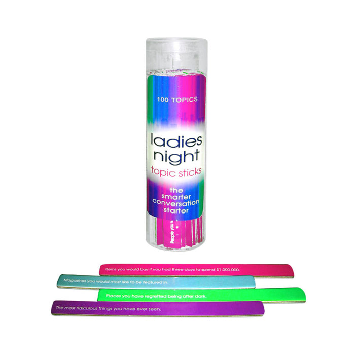 Ladies Night Topic Sticks | cutebutkinky.com
