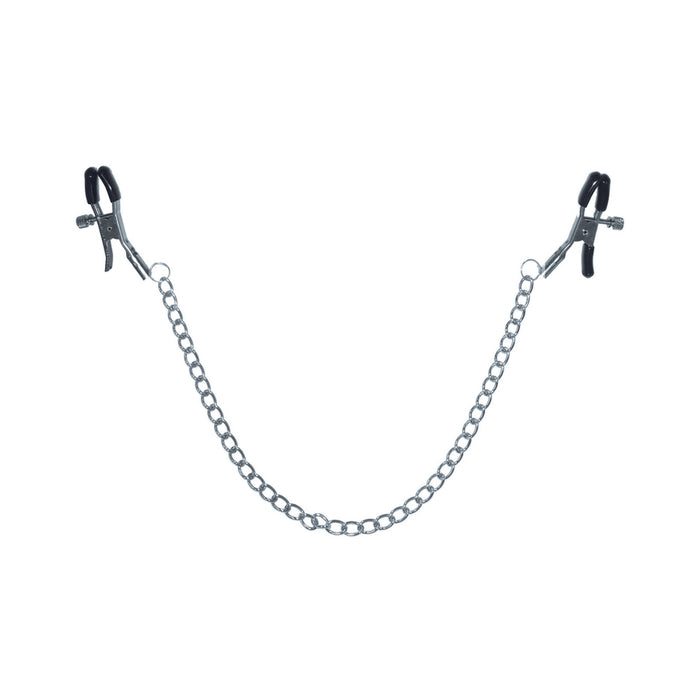 Sex And Mischief Chained Nipple Clamps | cutebutkinky.com
