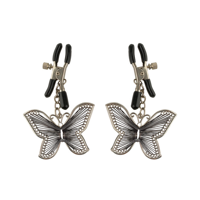 Fetish Fantasy Butterfly Nipple Clamps | cutebutkinky.com