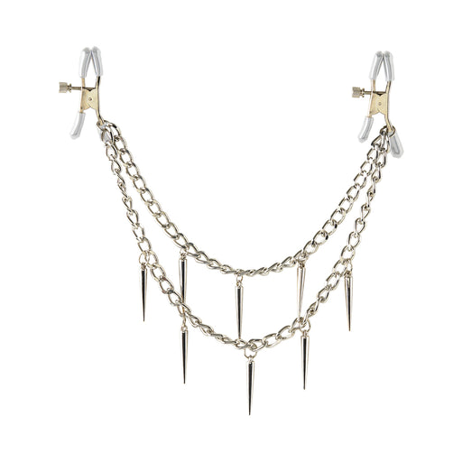 Fetish Fantasy Rock Hard Nipple Clamps Silver | cutebutkinky.com