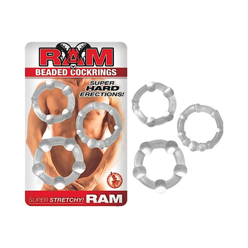 Beaded C Ring 3 Pack Set | cutebutkinky.com