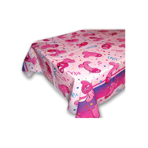 Pecker Table Cloth 54x84" | cutebutkinky.com