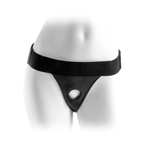 Fetish Fantasy Crotchless Harness Black | cutebutkinky.com